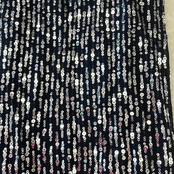 Karen Kane Long Sleeve Sequin Sheath Dress - Picture 6 of 10